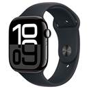 Apple Watch Series 10 GPS 46mm Jet Black Alu M/L